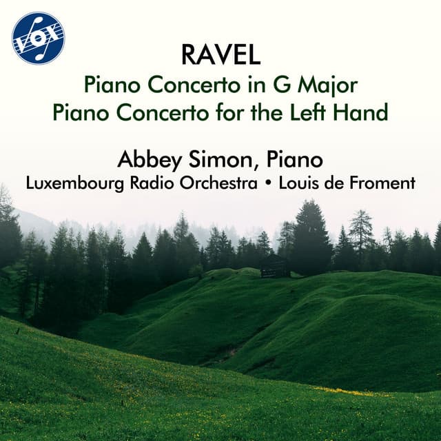 Ravel: Piano Concerto in G Major, M. 83 & Piano Concerto for the Left Hand, M. 82 cover art