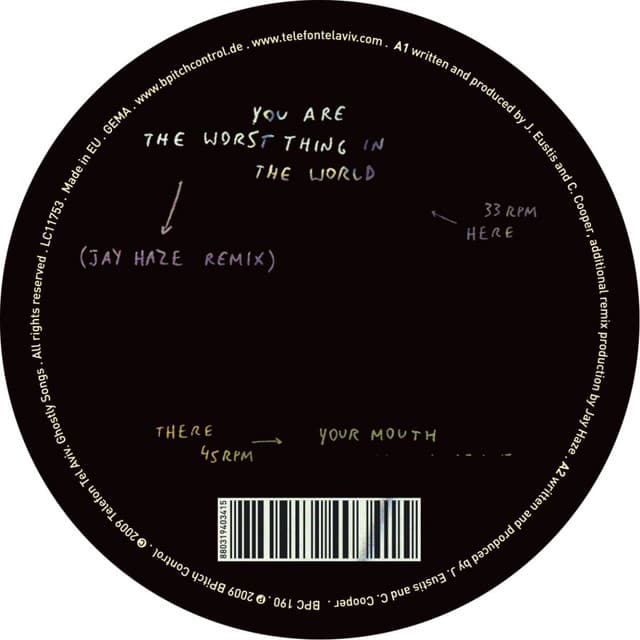 You Are the Worst Thing in the World cover art