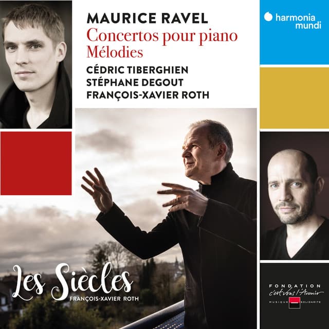Ravel: Concertos pour piano - Mélodies cover art