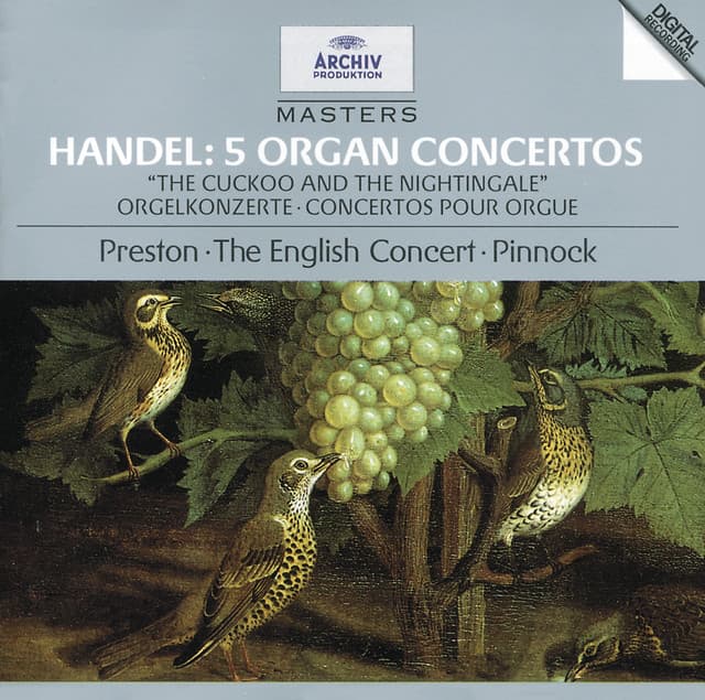 Organ Concerto in B-Flat Major, Op. 7 No. 3, HWV 308: IV. Menuet cover art