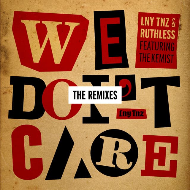 We Don't Care (Out of Cookies Remix) cover art