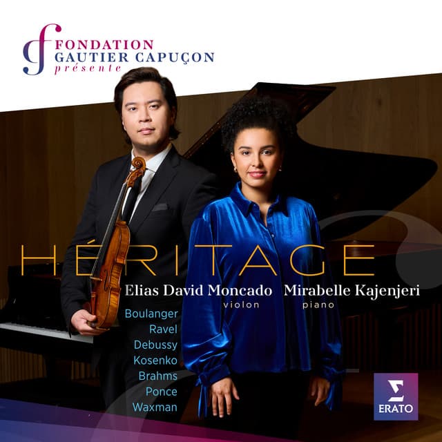 Héritage: Boulanger, Ravel, Debussy, Kosenko, Brahms, Ponce & Waxman cover art