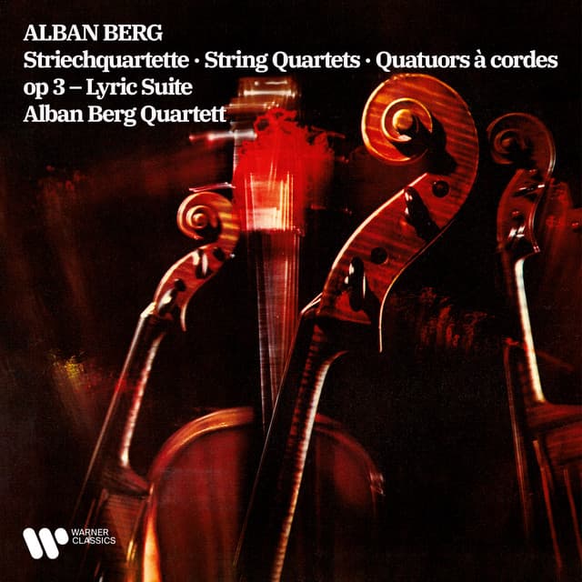 Berg: Lyric Suite for String Quartet: III. Allegro misterioso - Trio estatico cover art