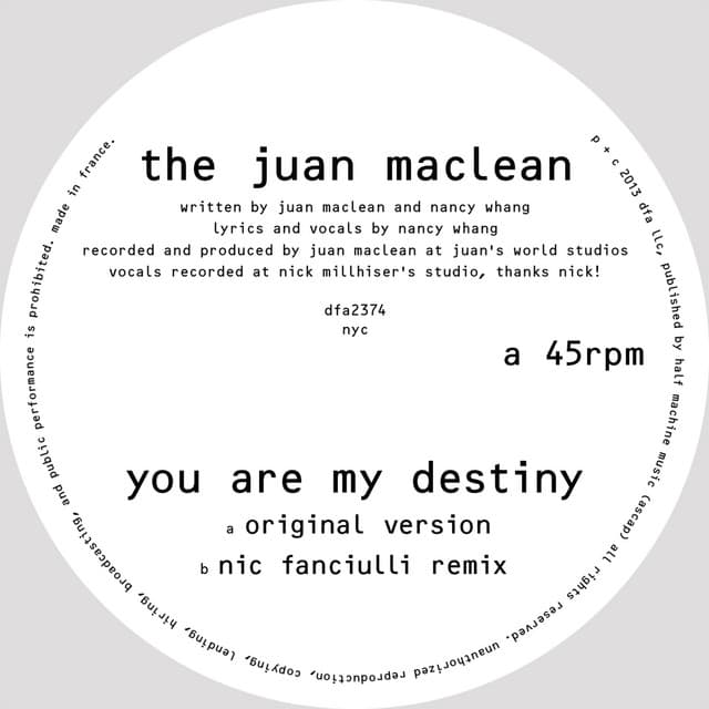 You Are My Destiny - Nic Fanciulli Remix cover art