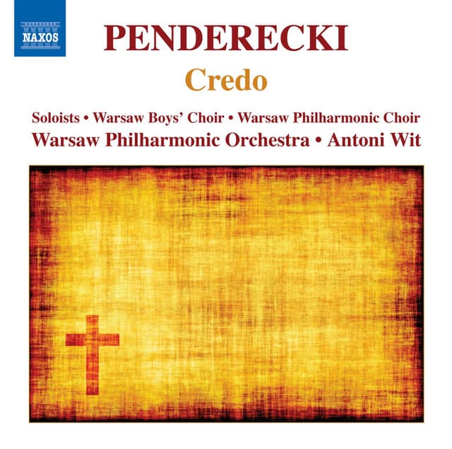 Credo in unum Deum cover art