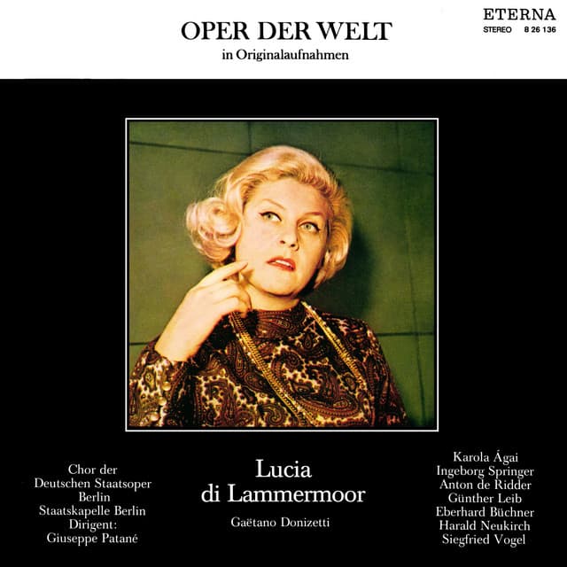 Lucia di Lammermoor: Act I, Scene 2: "Sulla tomba che rinserra" cover art