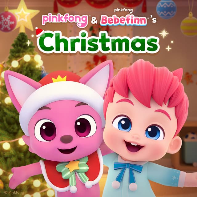 Pinkfong & Bebefinn's Christmas cover art