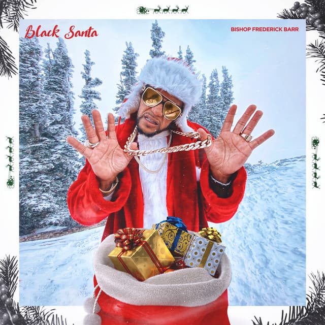 Black Santa cover art