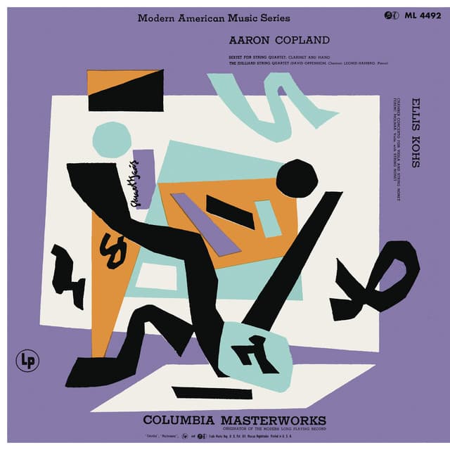Sextet for Clarinet, Piano and String Quartet: I. Allegro vivace - Remastered cover art