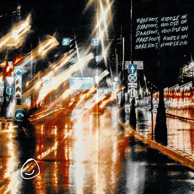 BAREFOOT, HOODIE ON cover art