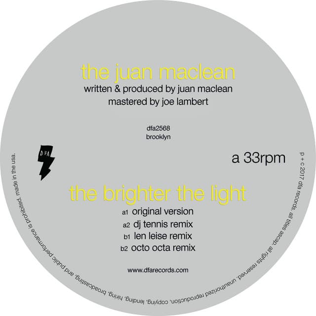 The Brighter the Light - Len Leise Remix cover art