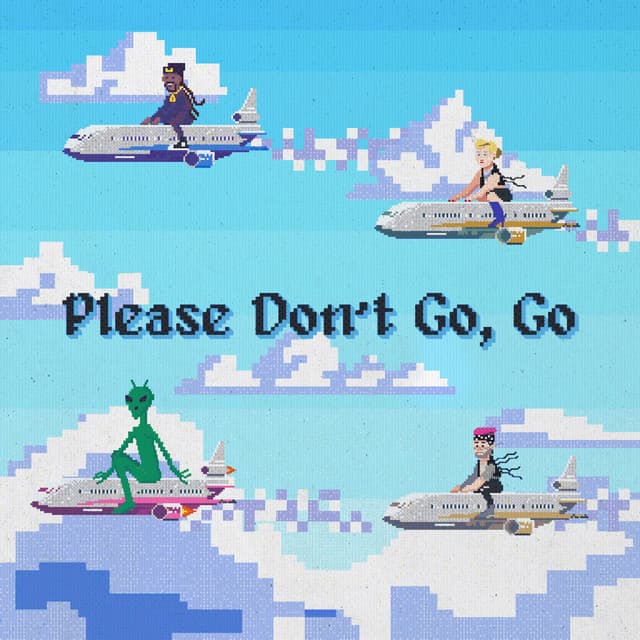 Please Don't Go - Amero & B3nte Remix cover art