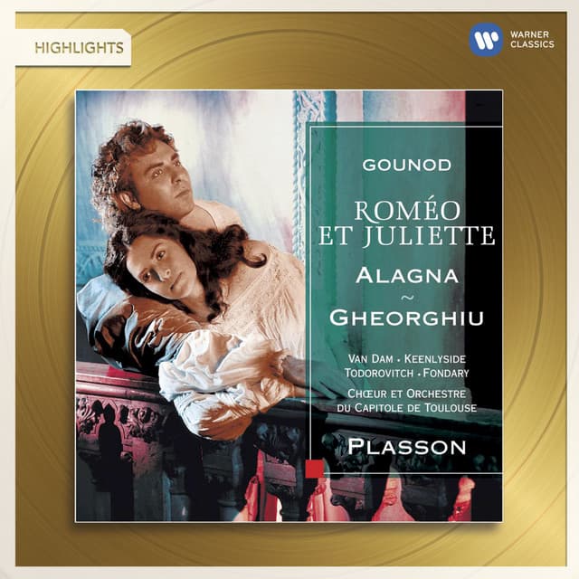 Gounod: Roméo et Juliette, CG 9, Act 3: Quatuor. "Roméo ! Tu choisis Juliette pour femme ?" - "Ô pur bonheur !" (Frère Laurent, Roméo, Juliette, Gertrude) cover art