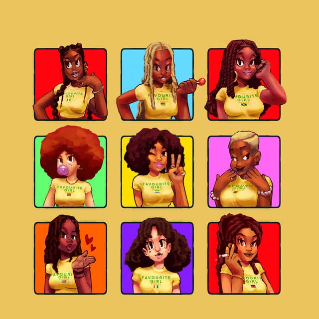Favourite Girl (with Rema) cover art