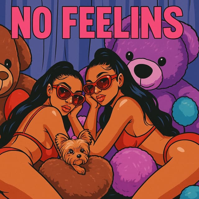 no feelins - sped up cover art