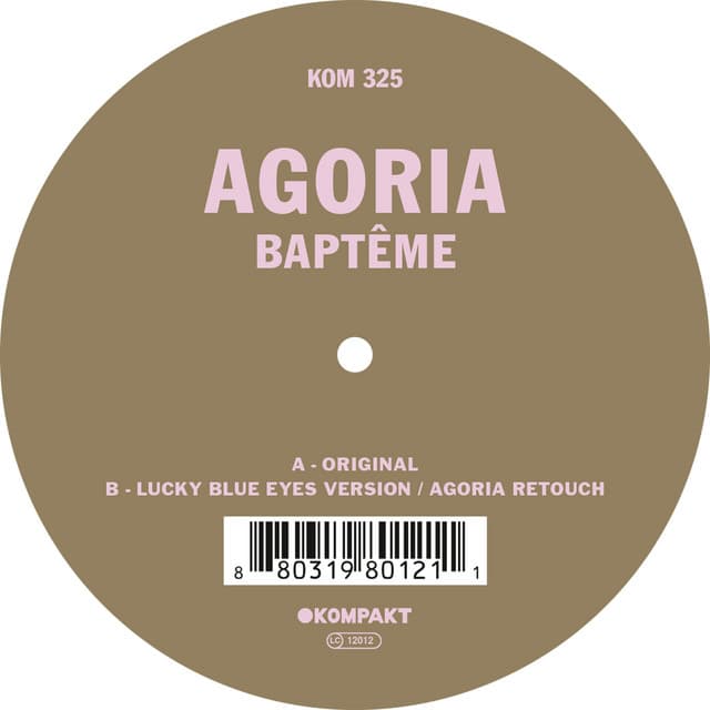 Baptême - Lucky Blue Eyes Version - Agoria Retouch cover art