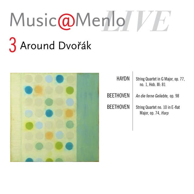 Music@Menlo, Around Dvořák, Vol. 3 (Live) cover art