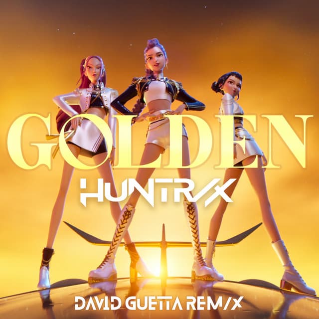 Golden [David Guetta REM/X (from the Netflix film KPop Demon Hunters)] cover art