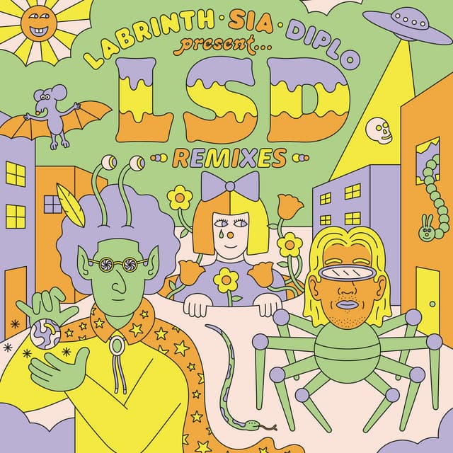No New Friends (feat. Sia, Diplo & Labrinth) - Aaron Redding Remix cover art