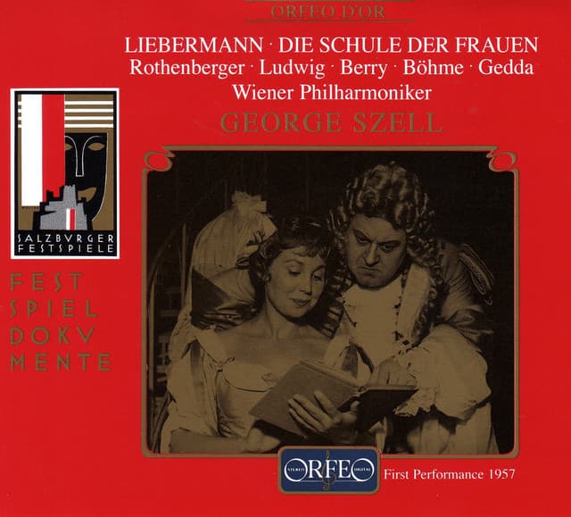 Liebermann: Die Schule der Frauen (Live) cover art