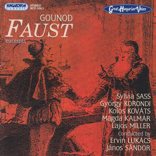 Gounod: Faust (Excerpts) (Sung in Hungarian) cover art