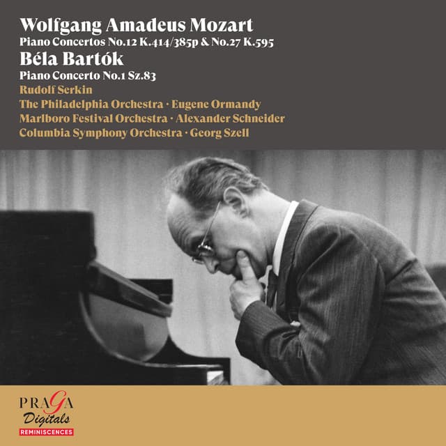 Wolfgang Amadeus Mozart: Piano Concertos Nos. 12 & 27 - Béla Bartók: Piano Concerto No. 1 cover art