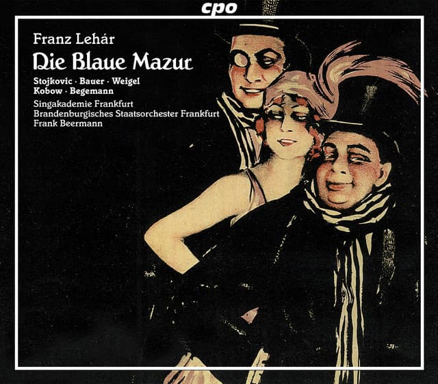 Die blaue Mazur, Act I: Dialogue: Mein Hochzeitstag, wie glucklich bin ich (Blanka) cover art