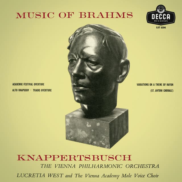 Alto Rhapsody, Op. 53 cover art