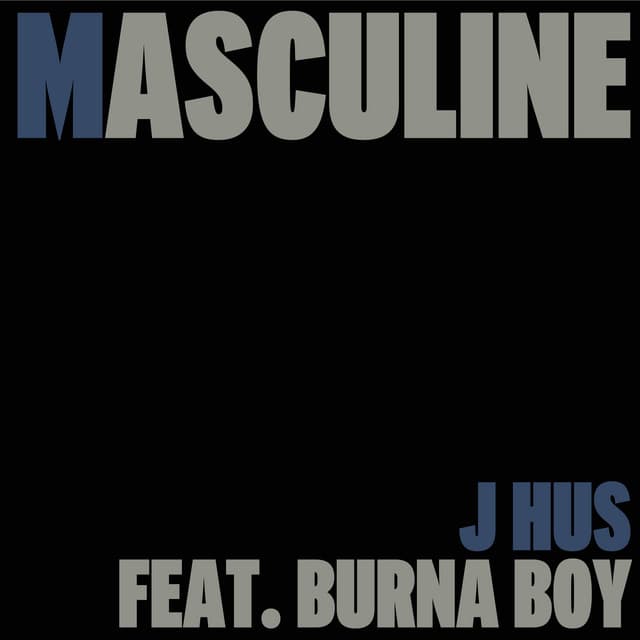 Masculine (feat. Burna Boy) cover art