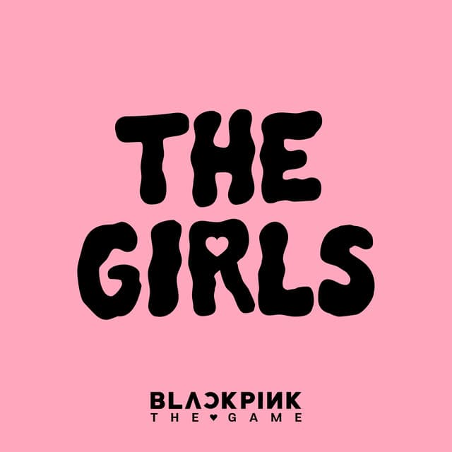 THE GIRLS - BLACKPINK THE GAME OST cover art