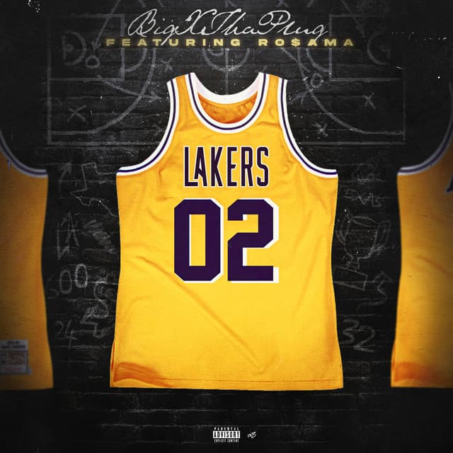 '02 Lakers cover art