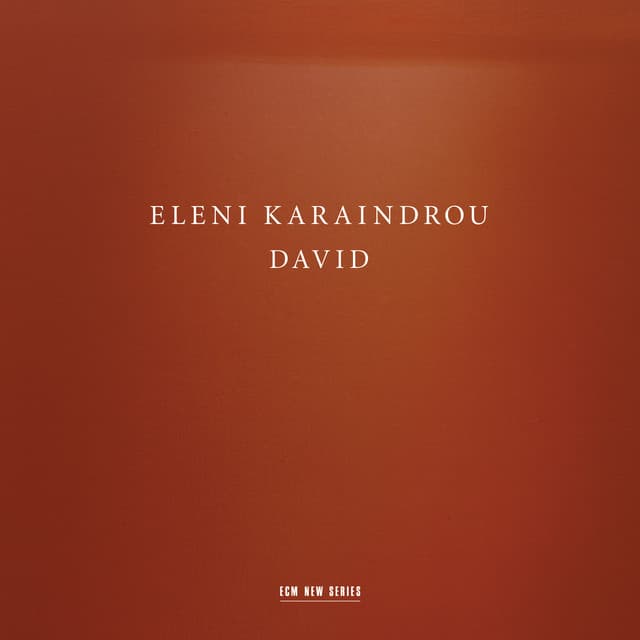 Karaindrou: David (Live) cover art