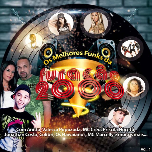 Os Melhores Funks da Furacão 2000, Vol. 1 cover art