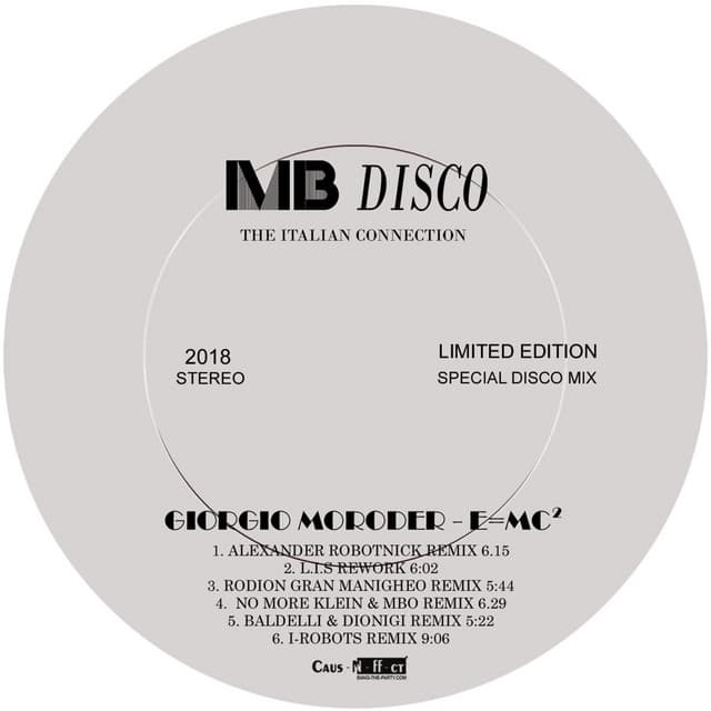 E=mc2 - Baldelli & Dionigi Remix cover art