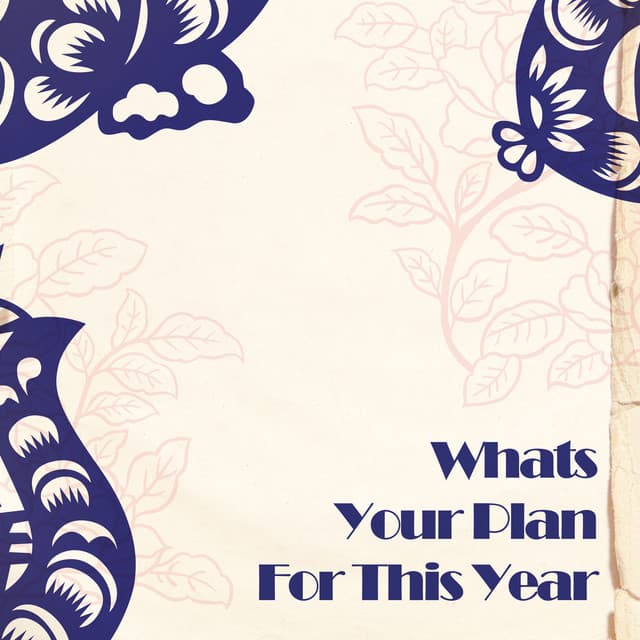 What's Your Plan For This Year? cover art