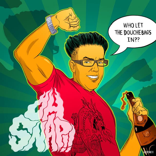 Who Let the Douchebags In (Lazy Ants Remix) cover art