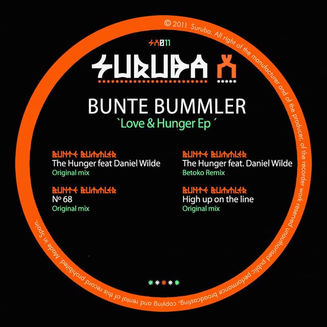 The Hunger - Original Mix cover art