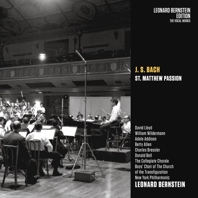 St Matthew Passion, BWV 244: Part I, No. 19: Aria "Lord, to Thee my Heart I Proffer" cover art