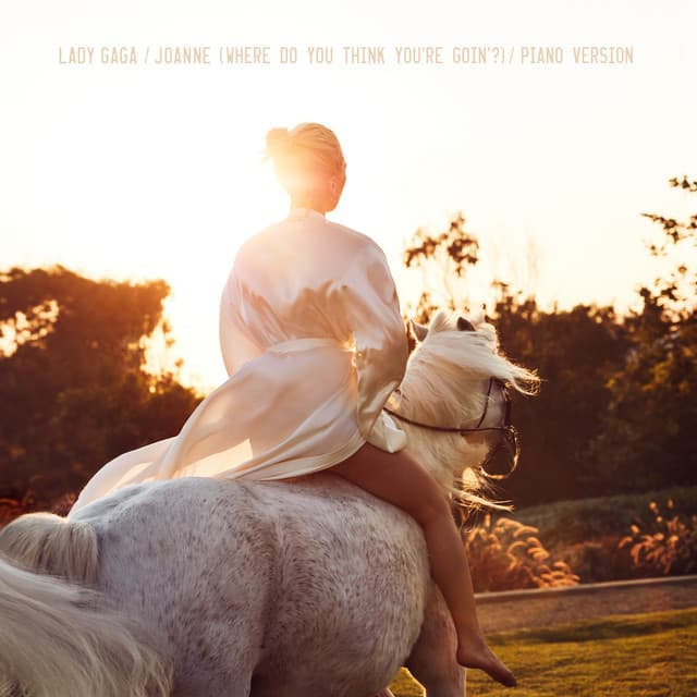 Joanne (Where Do You Think You're Goin'?) - Piano Version cover art