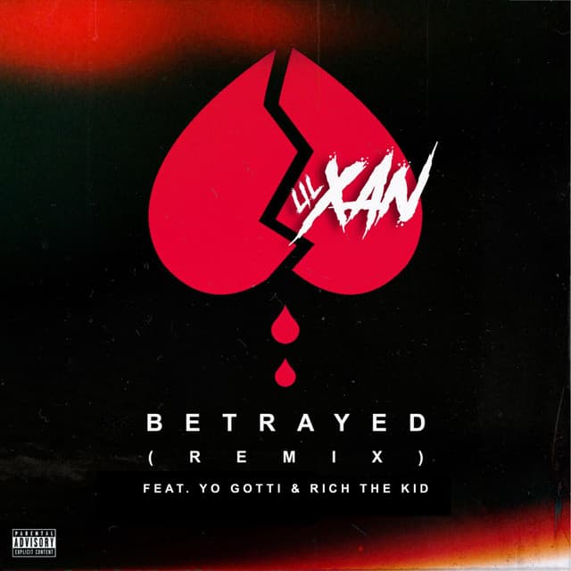 Betrayed - Remix cover art