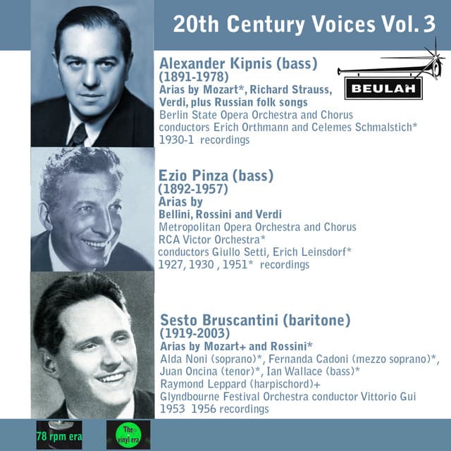 20th Century Voices, Vol. 3 cover art