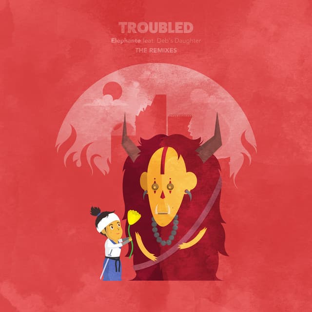 Troubled (BRKLYN Remix) cover art