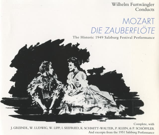 Die Zauberflöte, K. 620, Act I Scene 1: Dialogue: Ruste dich mit Mut und Standhaftigkeit (Damen, Tamino) cover art