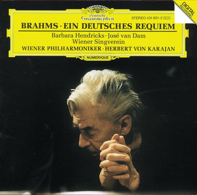 Brahms: Ein Deutsches Requiem Op.45 cover art