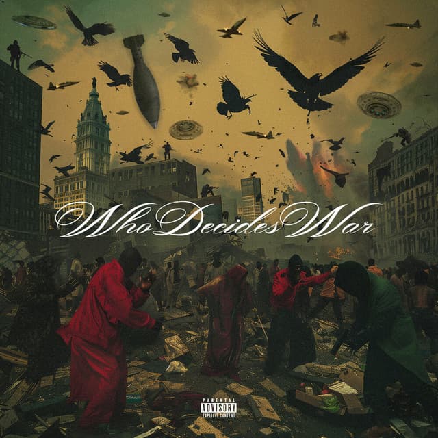 WHO DECIDES WAR cover art