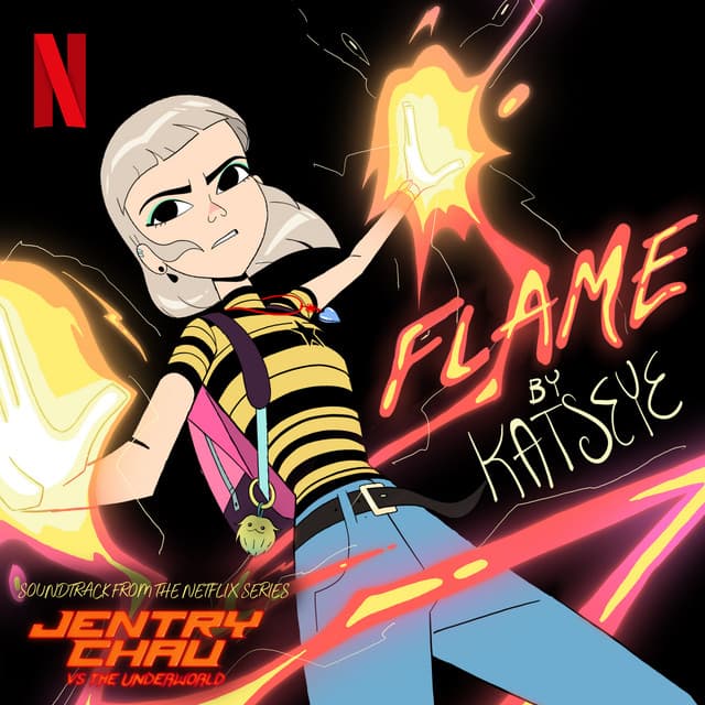 Flame (from the Netflix Series "Jentry Chau vs the Underworld") cover art