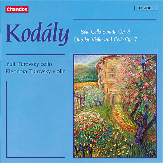 Kodaly: Duo For Violin and Cello & Cello Sonata cover art