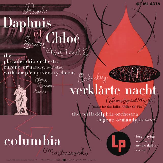 Ravel: Daphnis et Chloé Suites Nos. 1 & 2 - Schoenberg: Verklärte Nacht, Op. 4 (Remastered) cover art