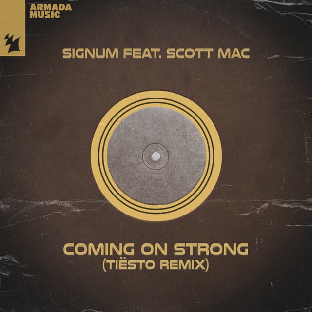 Coming On Strong - Tiësto Extended Remix cover art