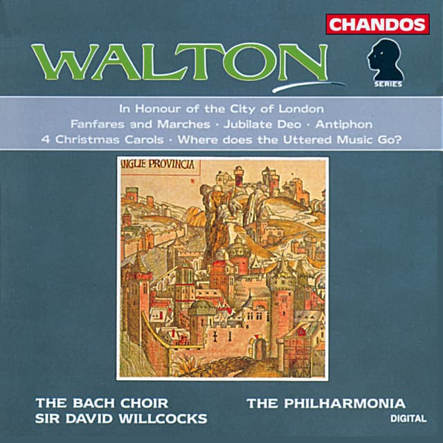 Walton: A Queen's Fanfare, Crown Imperial, Four Christmas Carols and Other Works cover art